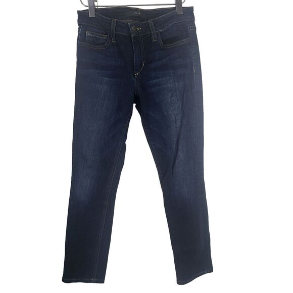 Joe's Jeans Denim - Joe's Jeans Rikki Jeans 26 Womens Dark Wash Low Rise Skinny Leg Denim Bottoms